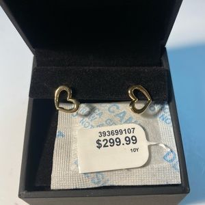 BRAND NEW HEART EARRINGS FROM KAY